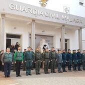 Málaga cuenta con un 22% de la plantilla de la Guardia Civil sin cubrir con 548 vacantes, 275 más que en 2024