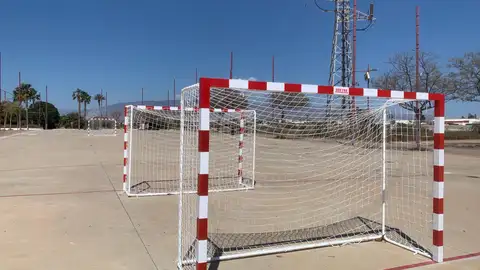 El Recinto Ferial de Almería se transforma en un gran espacio deportivo abierto todo el año Porterías zona norte Recinto Ferial de Almería