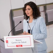 Ayuso reprocha al lehendakari Pradales que apele al origen del Guernica para pedir su traslado a Euskadi "según convenga" Ayuso reprocha al lehendakari Pradales que apele al origen del Guernica para pedir su traslado a Euskadi "según convenga"