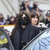 La expareja de Ábalos, Jéssica Rodríguez, a su salida del Tribunal Supremo, a 7 de abril de 2026