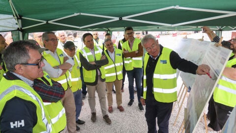 Visita a las obras del postrasvase J&uacute;car-Vinalop&oacute;. 