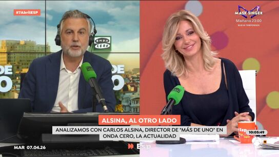 Alsina, en Espejo P&uacute;blico, sobre la misi&oacute;n Artemis II: "Es un revival un poco empeorado de la misi&oacute;n Apollo VIII"