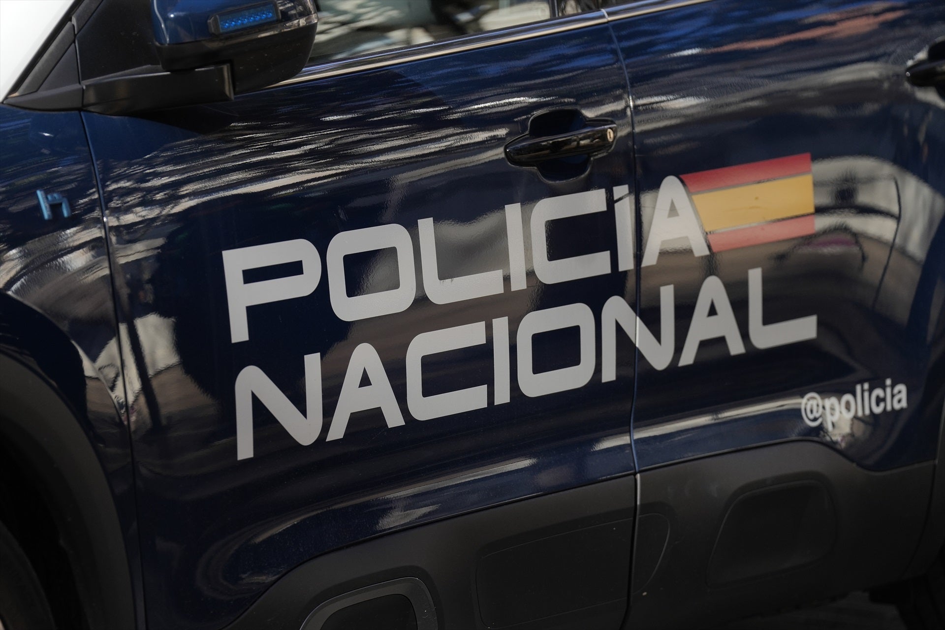 Imagen de archivo de un coche de la Policía Nacional. Imagen de archivo de un coche de la Policía Nacional.