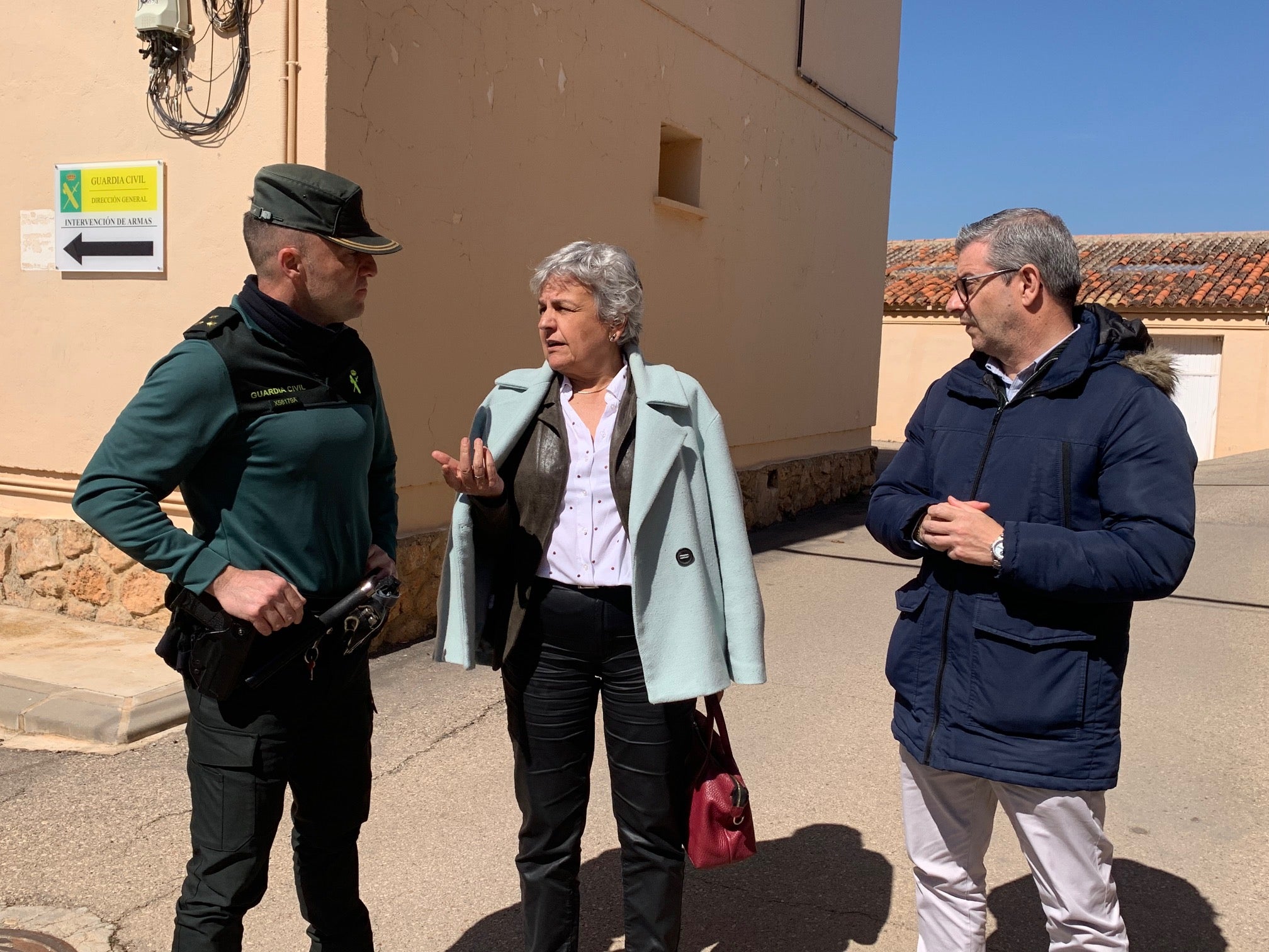 La subdelegada del Gobierno visita el cuartel de la Guardia Civil en Motilla del Palancar La subdelegada del Gobierno visita el cuartel de la Guardia Civil en Motilla del Palancar