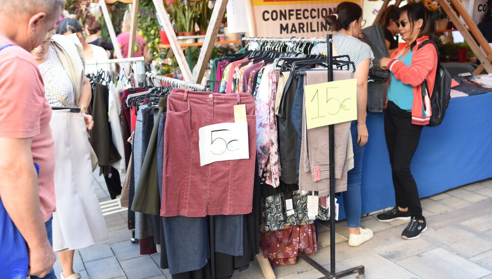 Imagen de archivo de la Fira de Estocs de Santa Eulària