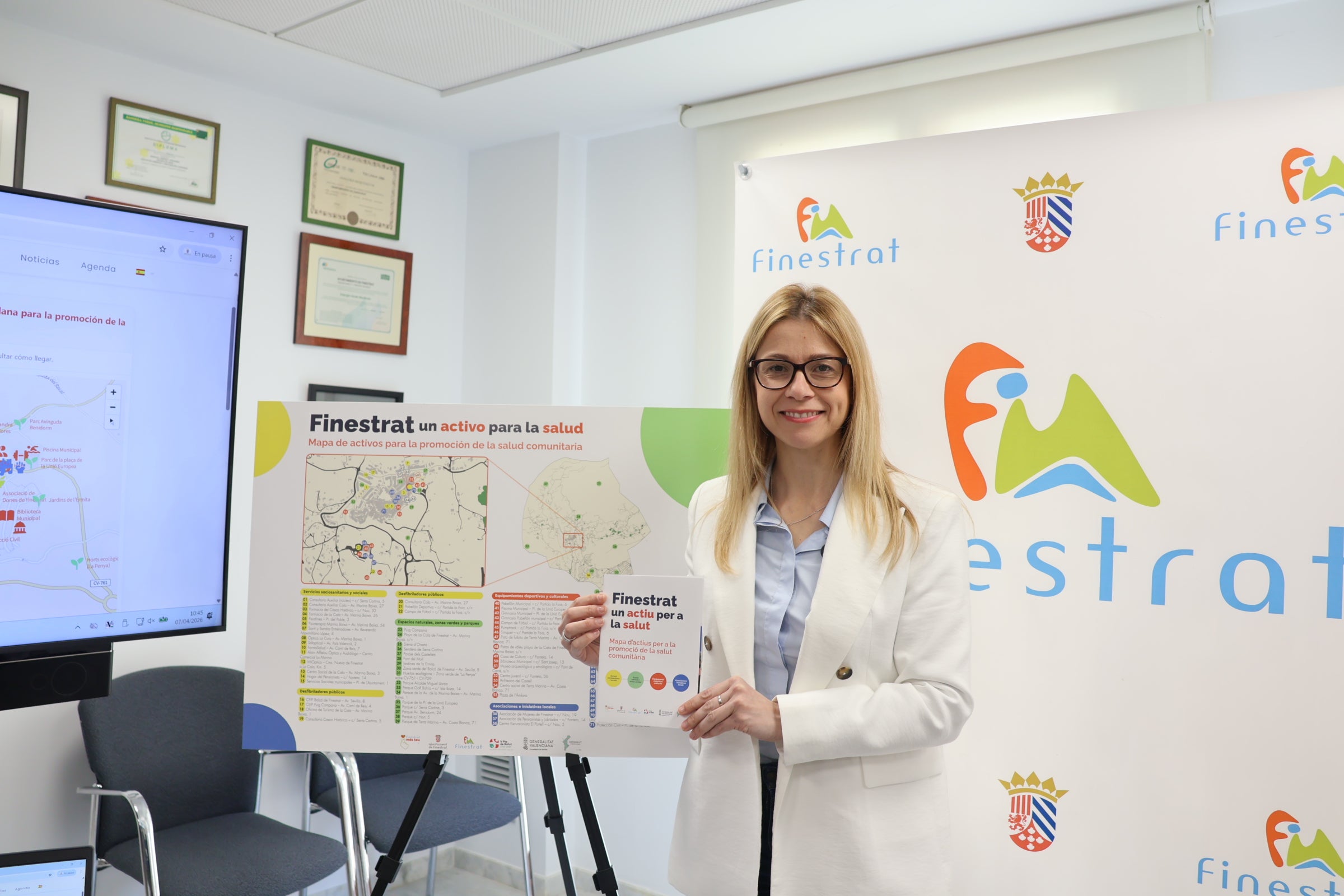 Finestrat presenta su mapa de activos para la salud con más de 70 activos que contribuyen al bienestar y mejora de calidad de vida de vecinos y vecinas Finestrat presenta su mapa de activos para la salud con más de 70 activos que contribuyen al bienestar y mejora de calidad de vida de vecinos y vecinas