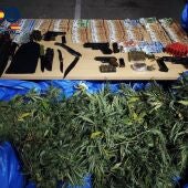 Detenidos 12 miembros de varios clanes familiares dedicados al cultivo de marihuana en el Polígono Sur