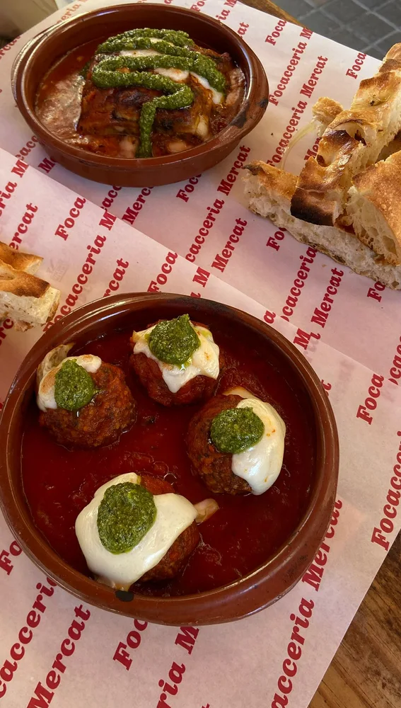 Parmigiana y Polpette Parmigiana y Polpette