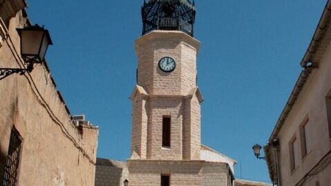 Torre del reloj de Pinoso.