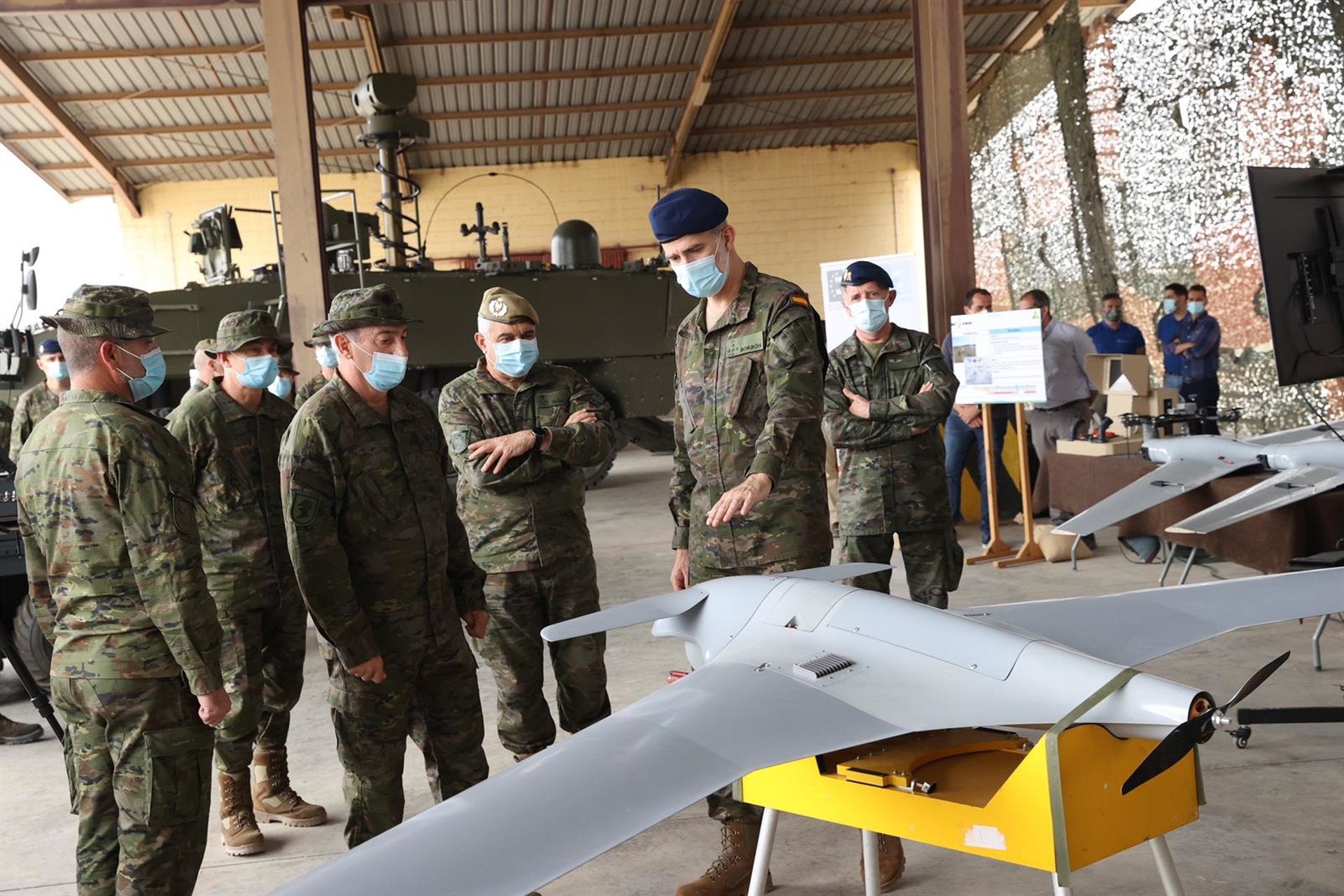 Felipe VI visitará en Viator los avances del Ejército hacia el combate del futuro Felipe VI visitará en Viator los avances del Ejército hacia el combate del futuro