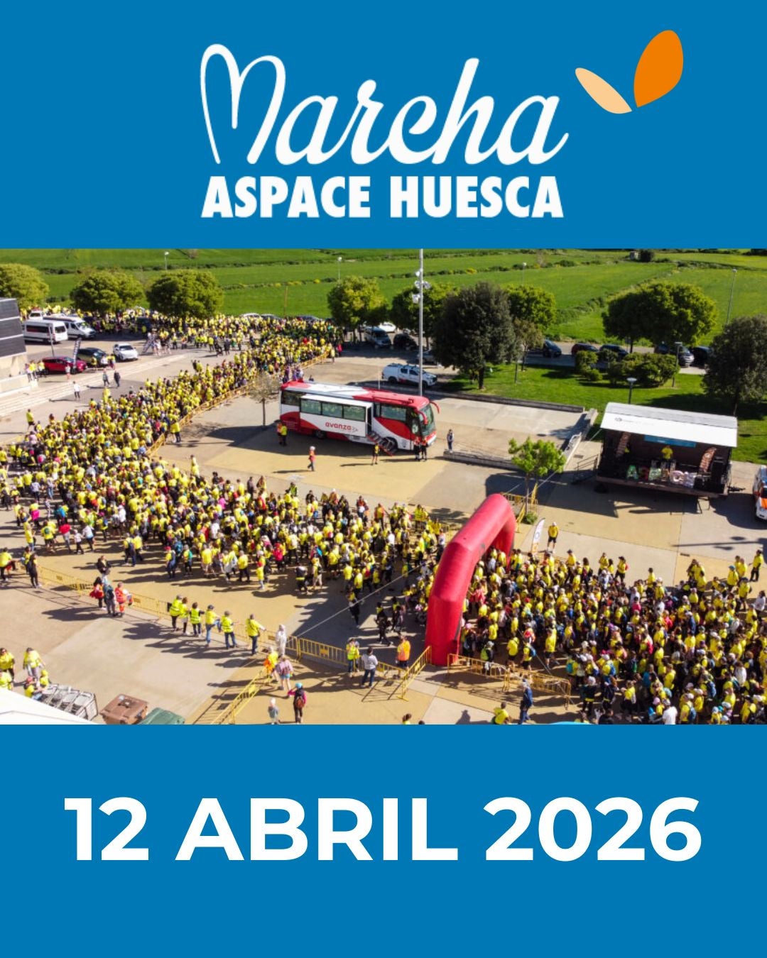 Más de 350 voluntarios ya se han apuntado para hacer posible la Marcha Aspace 2026 Más de 350 voluntarios ya se han apuntado para hacer posible la Marcha Aspace 2026
