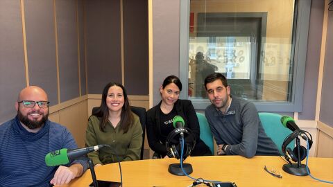 Jos&eacute; Mar&iacute;a Gonz&aacute;lez, Inma Pineda, Laila Abu Taleb y Francisco Javier Alfonso