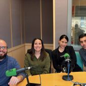 José María González, Inma Pineda, Laila Abu Taleb y Francisco Javier Alfonso