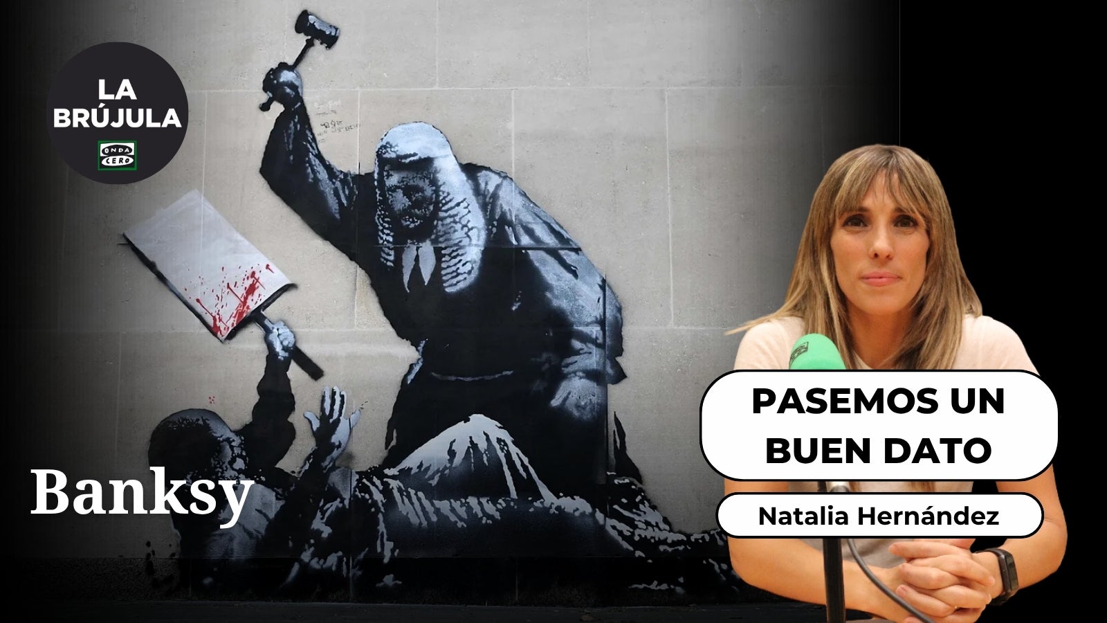 Pasemos un buen dato: Banksy