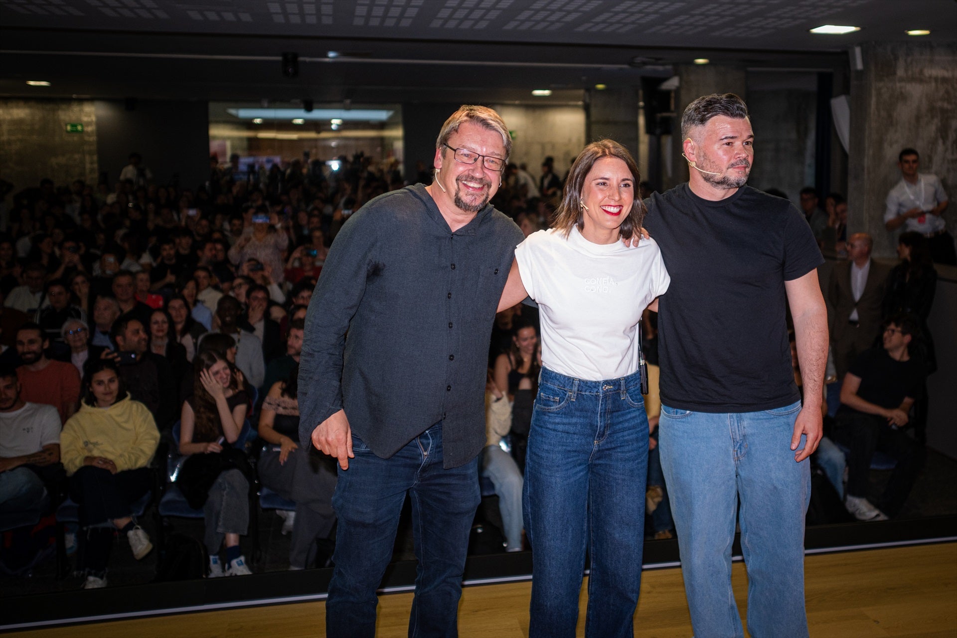 Rufián y Montero piden que ERC y Podemos lideren la unidad de la izquierda Rufián y Montero piden que ERC y Podemos lideren la unidad de la izquierda