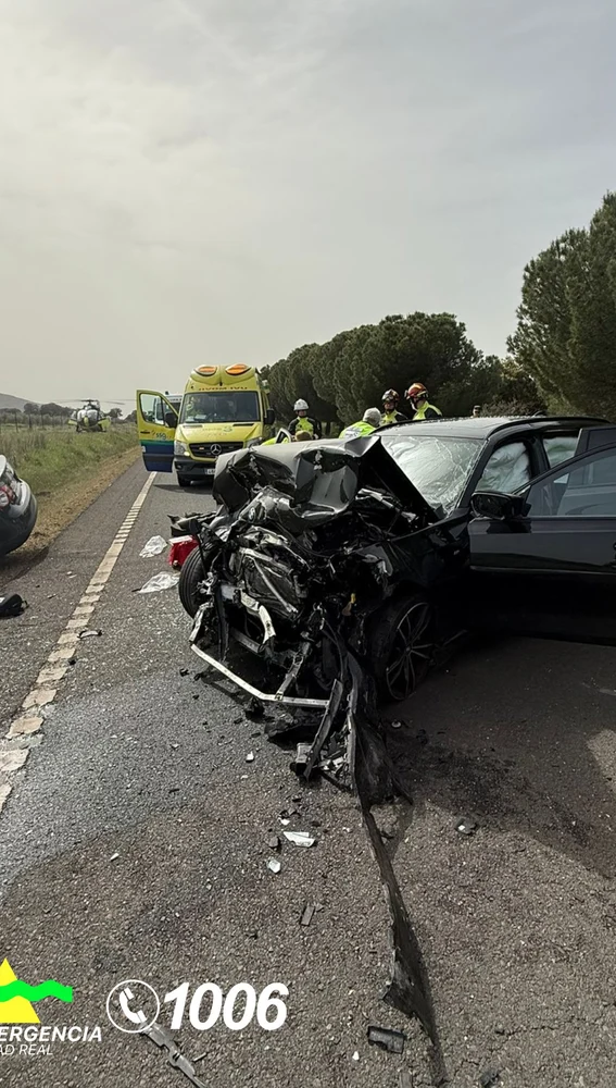 Accidente de tráfico en Carrion Accidente de tráfico en Carrion