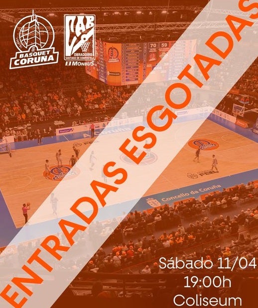Partidazo de ascenso a ACB entre Leyma Basquet Coruña-Monbus Obradoiro y el Fabril puede ascender este domingo en Riazor Partidazo de ascenso a ACB entre Leyma Basquet Coruña-Monbus Obradoiro y el Fabril puede ascender este domingo en Riazor