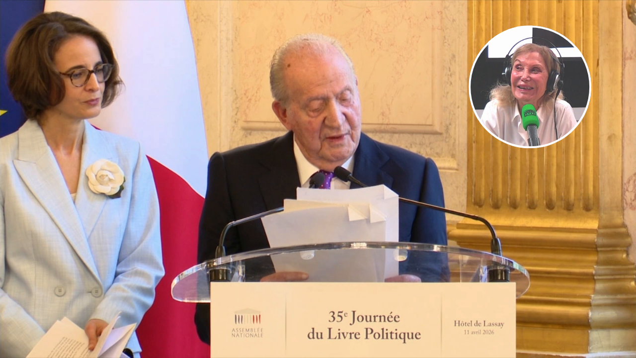 El rey Juan Carlos durante su discurso en la Asamblea de Francia El rey Juan Carlos durante su discurso en la Asamblea de Francia