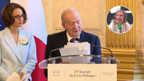 El rey Juan Carlos durante su discurso en la Asamblea de Francia El rey Juan Carlos durante su discurso en la Asamblea de Francia