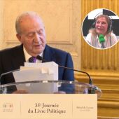 El rey Juan Carlos durante su discurso en la Asamblea de Francia