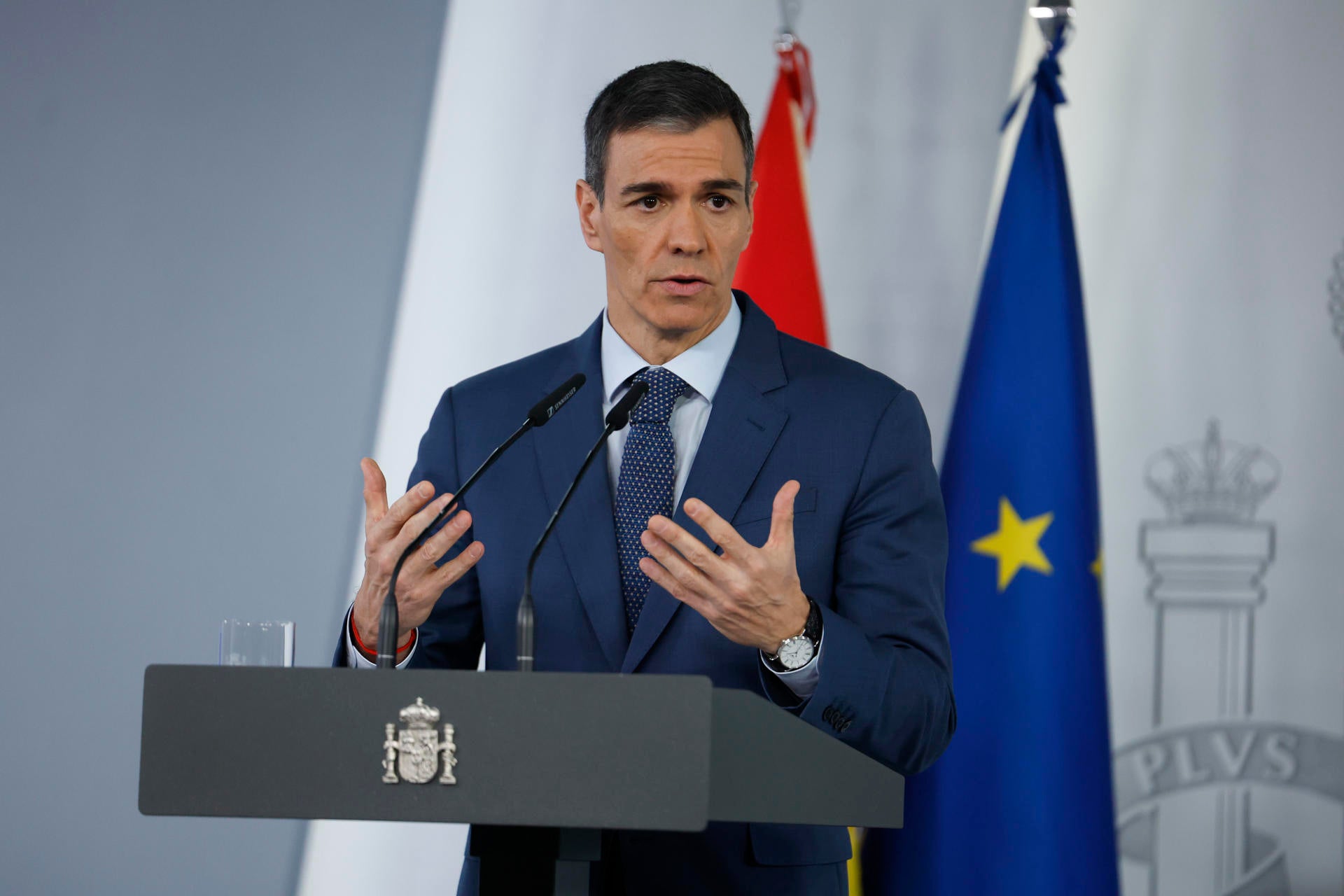 Israel carga contra el Gobierno de Sánchez por la quema de un muñeco de Netanyahu: "Espantosa muestra de odio antisemita" Israel carga contra el Gobierno de Sánchez por la quema de un muñeco de Netanyahu: "Espantosa muestra de odio antisemita"