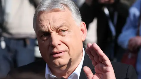Viktor Orbán en una foto de archivo Viktor Orbán en una foto de archivo
