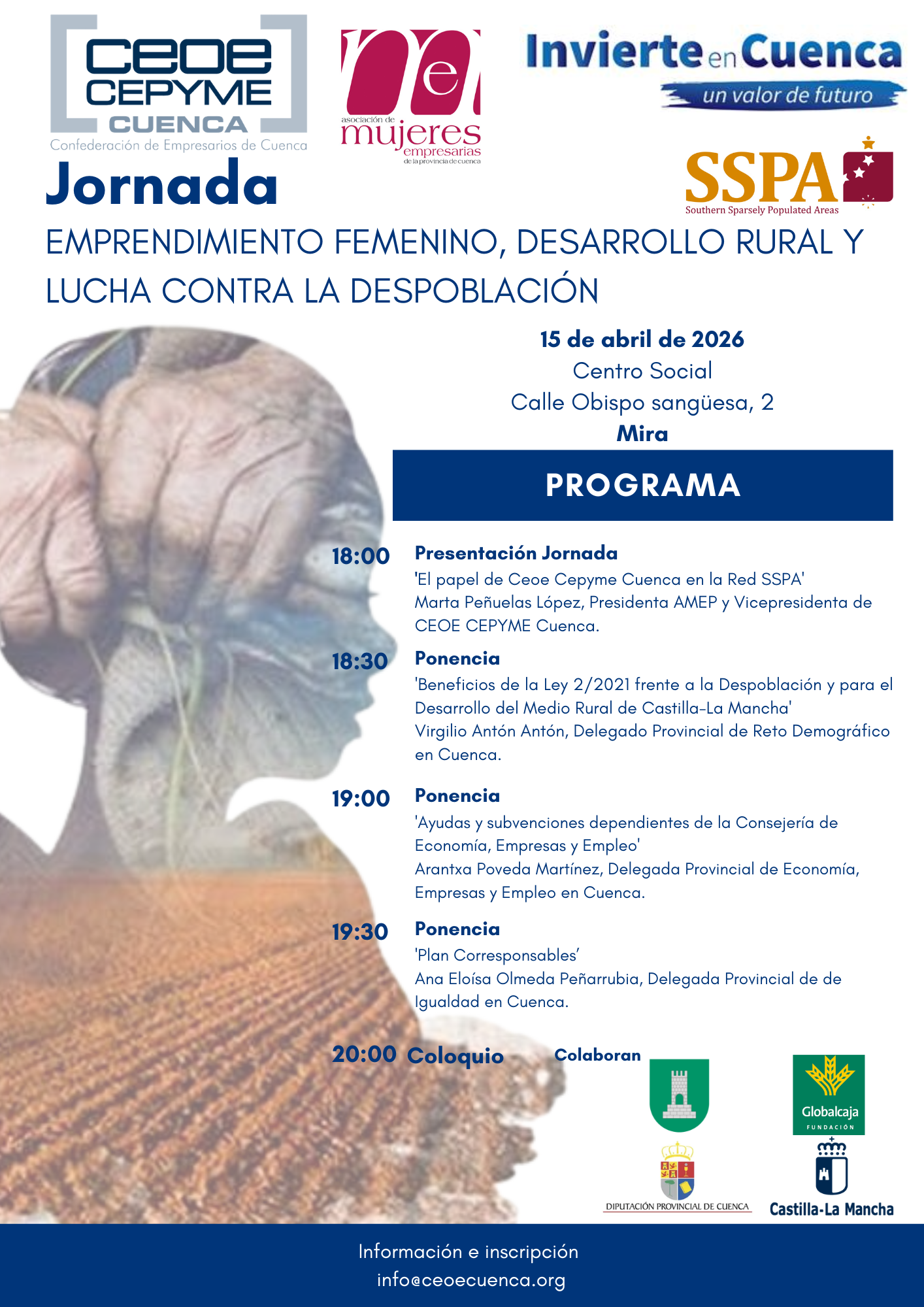 AMEP acerca a Mira su jornada de apoyo al emprendimiento femenino el 15 de abril AMEP acerca a Mira su jornada de apoyo al emprendimiento femenino el 15 de abril