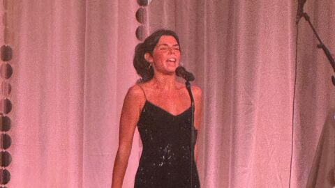 Mafalda Cardenal, en la Sala Riviera de Madrid.