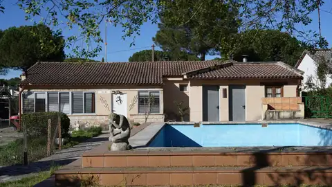 La vivienda de la que fuera la casa familiar del único investigado por la muerte de Esther López. La vivienda de la que fuera la casa familiar del único investigado por la muerte de Esther López.