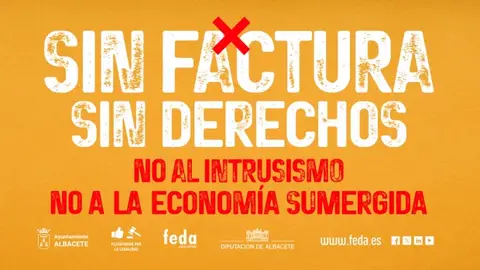 La campaña “Sin factura, no hay derechos” recuerda la indefensión ante al intrusismo profesional y la economía sumergida La campaña “Sin factura, no hay derechos” recuerda la indefensión ante al intrusismo profesional y la economía sumergida