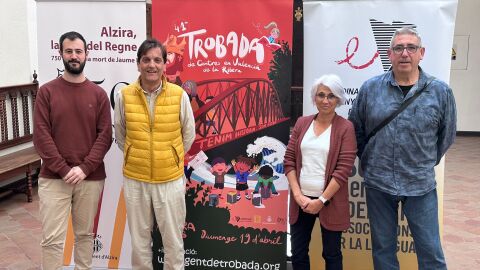 Israel P&eacute;rez, Alfons Dom&iacute;nguez, Virtuts Piera y Joan Cort&eacute;s