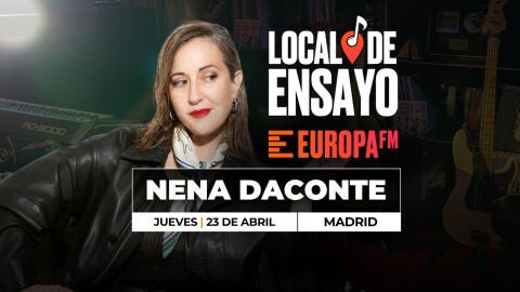 Nena Daconte, nueva artista en Local de Ensayo Europa FM 