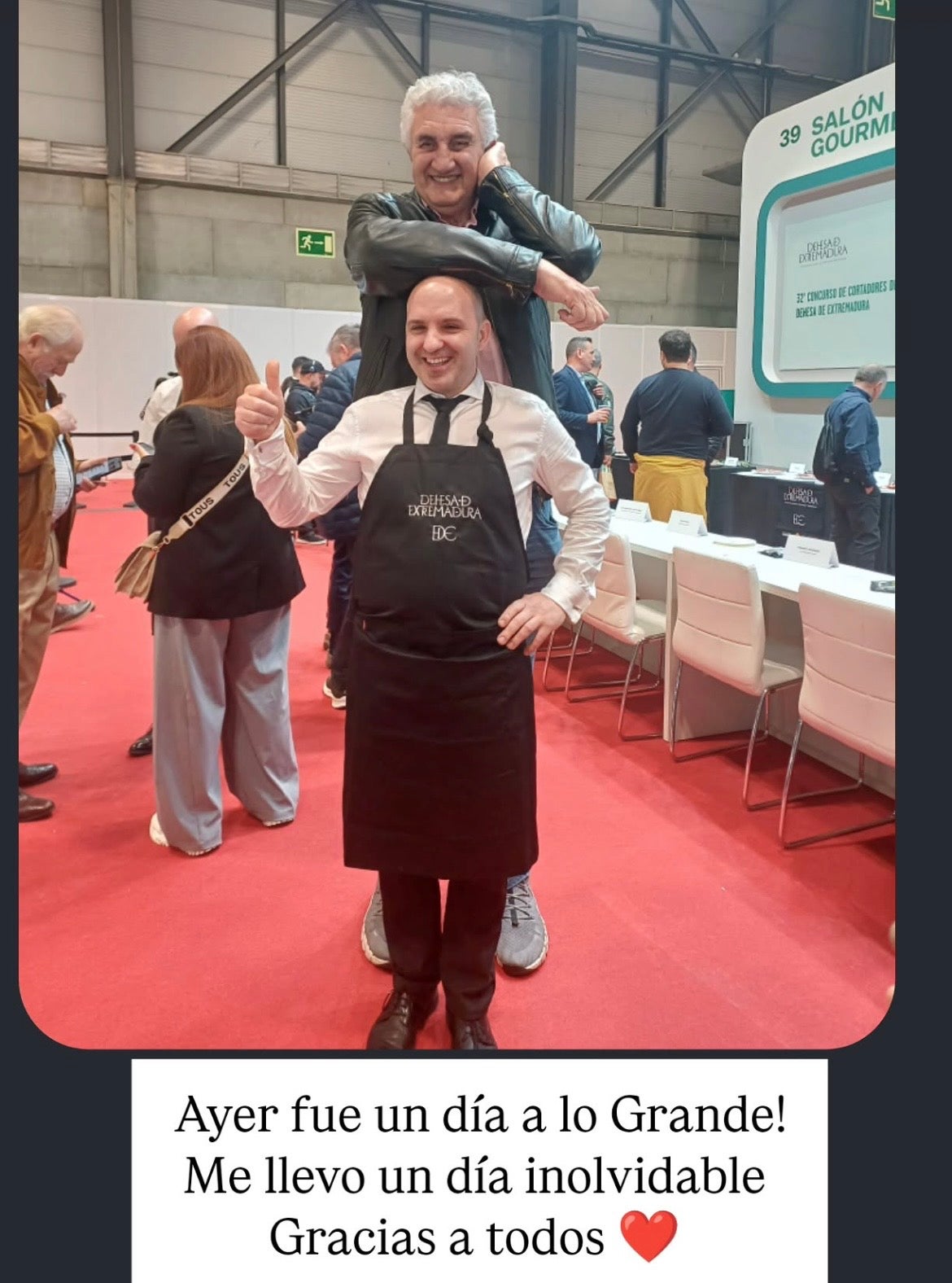 Javier Campos, de Belmonte (Cuenca), mejor cortador de jamón en Salón Gourmets de Madrid Javier Campos, de Belmonte (Cuenca), mejor cortador de jamón en Salón Gourmets de Madrid