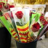 Els catalans compraran uns 7 milions de roses aquest Sant Jordi
