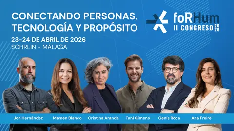 Málaga reunirá a más de 300 expertos y empresas en el II Congreso foRHum para abordar el impacto de la IA en el futuro del trabajo Málaga reunirá a más de 300 expertos y empresas en el II Congreso foRHum para abordar el impacto de la IA en el futuro del trabajo