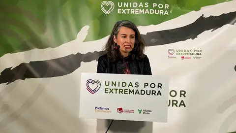 Irene de Miguel: “Lo mejor que le puede pasar a Extremadura en estos momentos es que volvamos a elecciones” Irene de Miguel: “Lo mejor que le puede pasar a Extremadura en estos momentos es que volvamos a elecciones”
