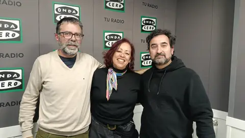 Fernando Novella, Bia Santos y José Prieto en Más de Uno Teruel Bellas Artes