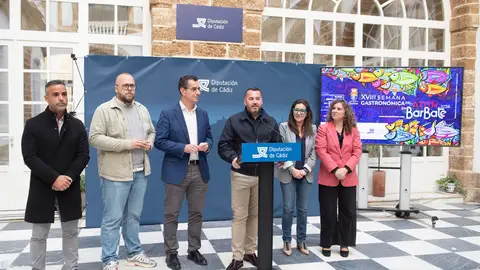Rueda de prensa en la Diputación de Cádiz Rueda de prensa en la Diputación de Cádiz