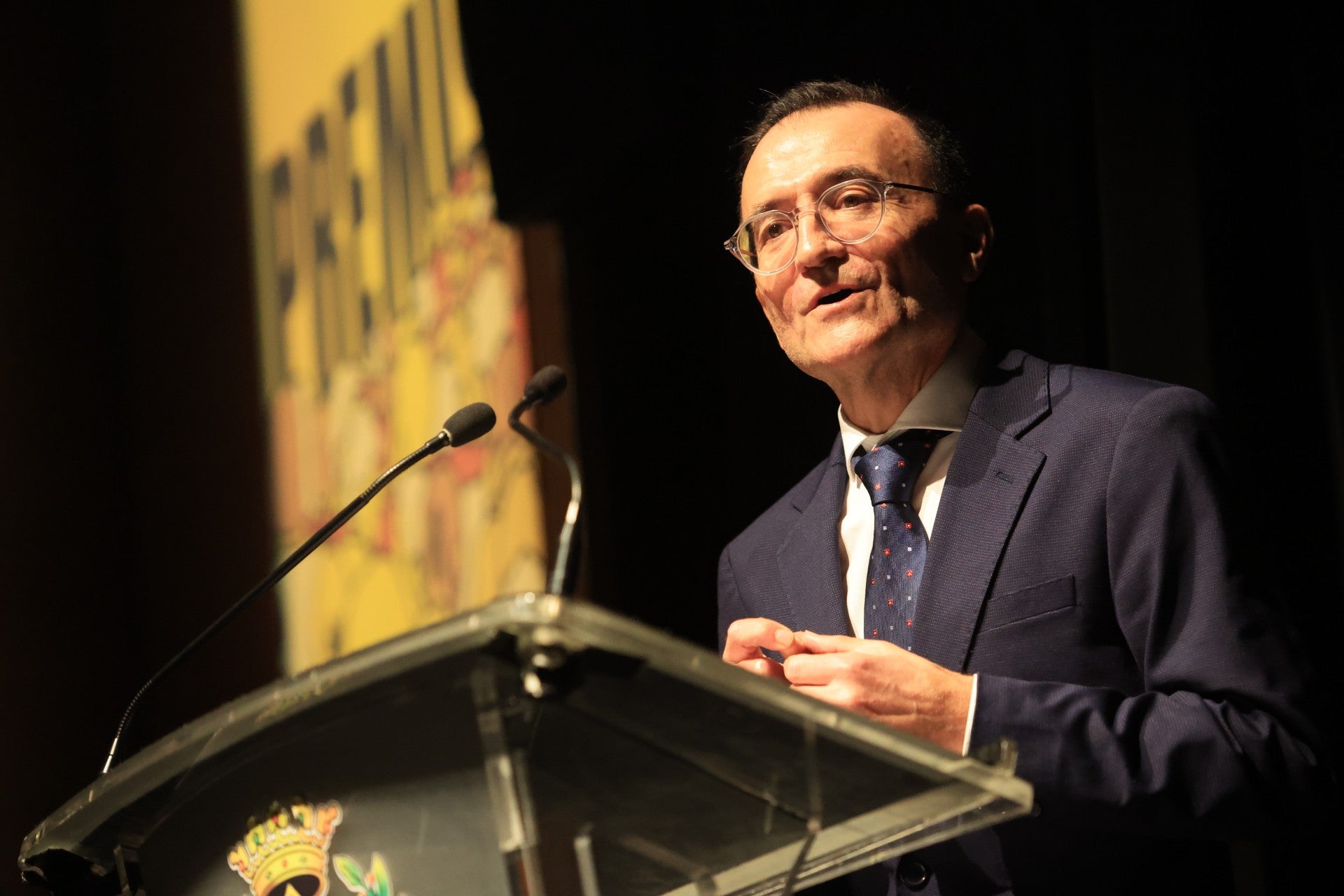 El director de la revista Poble, Juanjo Clemente mantenedor del acto de proclamación de las fiestas de Vila-real 2026 El director de la revista Poble, Juanjo Clemente mantenedor del acto de proclamación de las fiestas de Vila-real 2026