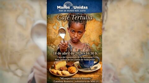 Caf&eacute;-tertulia solidario "Mi experiencia en Ruanda"