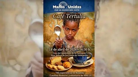 Café-tertulia solidario "Mi experiencia en Ruanda" Café-tertulia solidario "Mi experiencia en Ruanda"