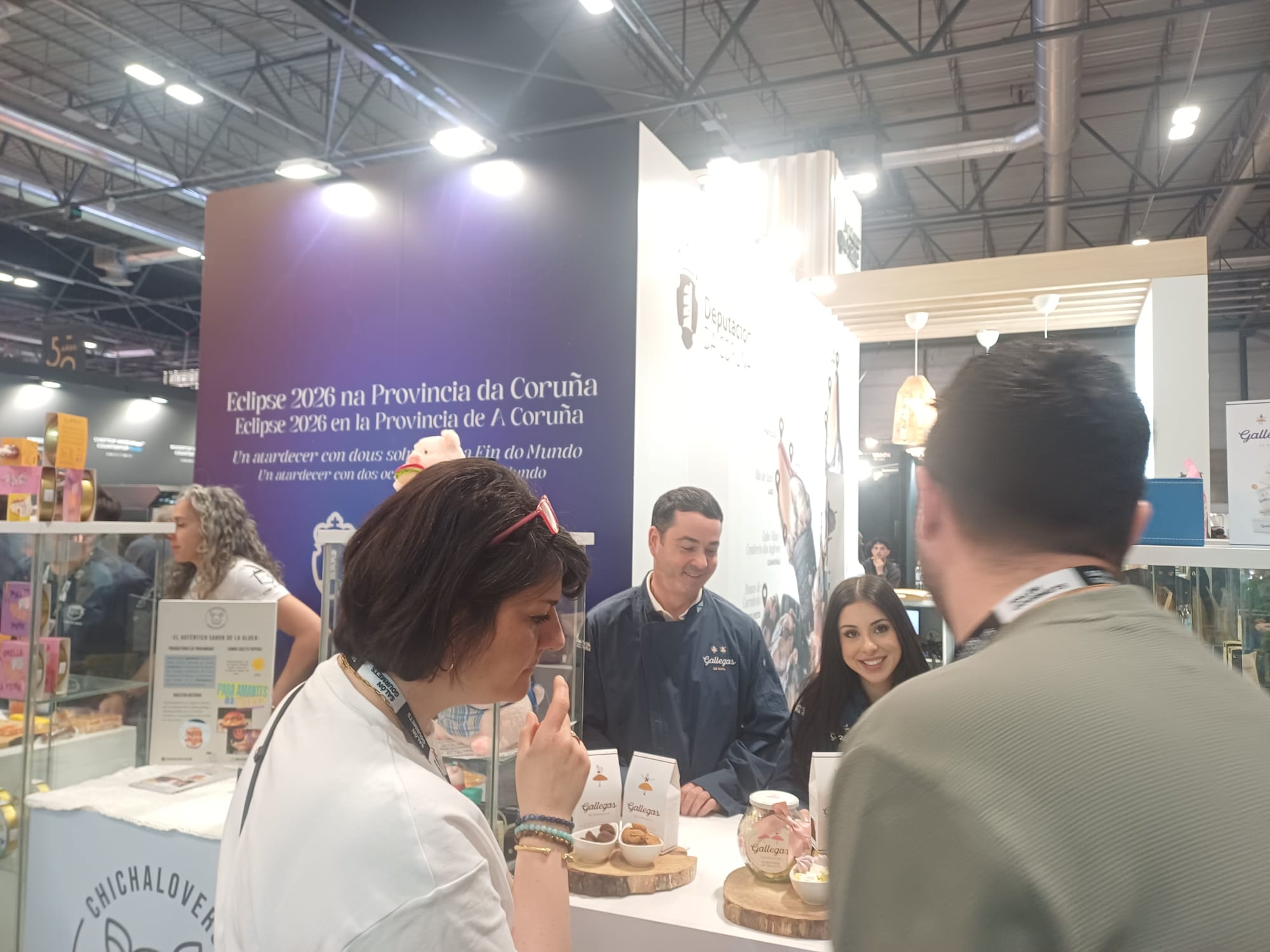 Gallegas de Nata en el Salón Gourmets 2026 con la Deputación de A Coruña "na paisaxe que sabe" Gallegas de Nata en el Salón Gourmets 2026 con la Deputación de A Coruña "na paisaxe que sabe"
