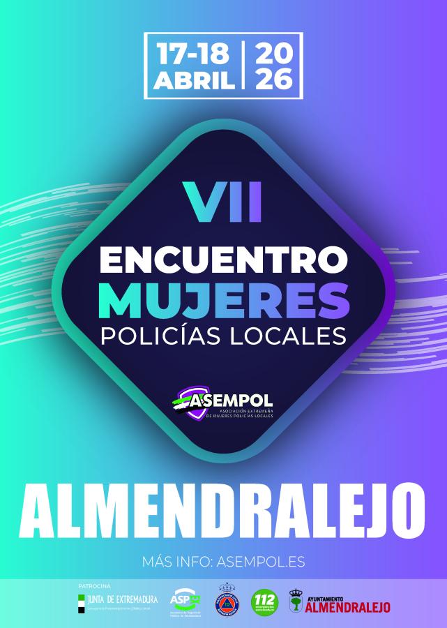 El VII Encuentro de Mujeres Policías Locales de Extremadura se celebra este viernes y sábado en Almendralejo El VII Encuentro de Mujeres Policías Locales de Extremadura se celebra este viernes y sábado en Almendralejo