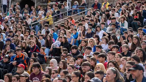 Arranca la 28ª edición del Festival Europeo Juvenil de Teatro Grecolatino que reunirá a más de 12.000 alumnos en Mérida Arranca la 28ª edición del Festival Europeo Juvenil de Teatro Grecolatino que reunirá a más de 12.000 alumnos en Mérida