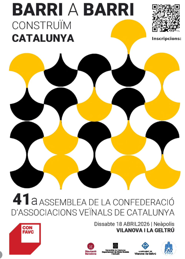 Vilanova acull l’assemblea del moviment veïnal català per definir un nou full de ruta als barris Vilanova acull l’assemblea del moviment veïnal català per definir un nou full de ruta als barris