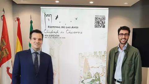 La Junta presenta una nueva edición del Festival de las Aves 'Ciudad de Cáceres', que se celebrará el 17 y 18 de abril La Junta presenta una nueva edición del Festival de las Aves 'Ciudad de Cáceres', que se celebrará el 17 y 18 de abril