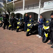 Altea invierte 70.000 euros en el incremento de su flota de vehículos con seis nuevas motocicletas para la Policía Local