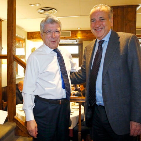 Fernando Roig junto a Enrique Cerezo