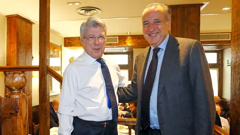 Fernando Roig junto a Enrique Cerezo Fernando Roig junto a Enrique Cerezo