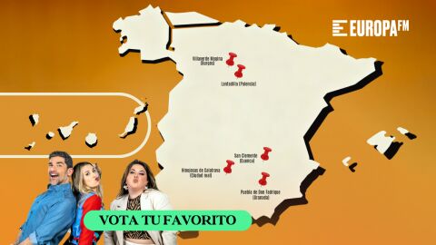 Hinojosas de Calatrava (Ciudad Real), San Clemente (Cuenca), Villaverde Mogina (Burgos), Puebla de don Fadrique (Granada) y Lantadilla (Palencia) compiten en 'Pueblos especiales'